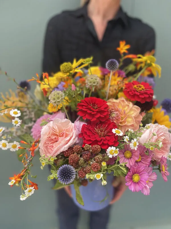 Best of the farm in ceramic vase - Image 3