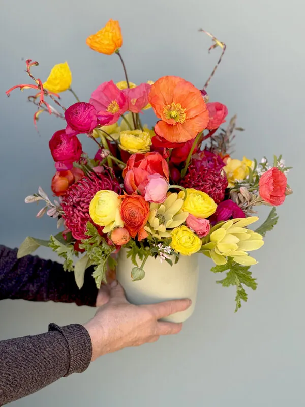 Best of the farm in ceramic vase - Image 2