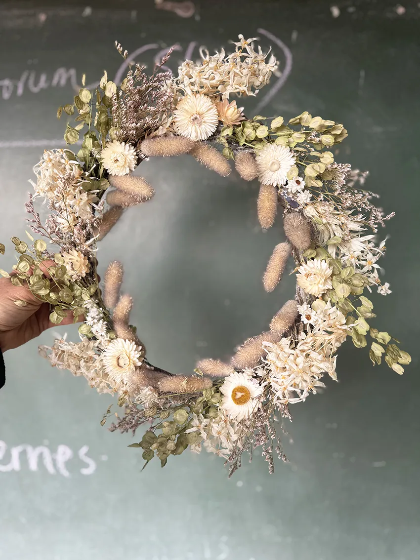 Dried flower make-it-yourself wreath kits - Image 7