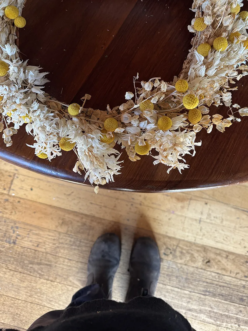 Dried flower make-it-yourself wreath kits - Image 4