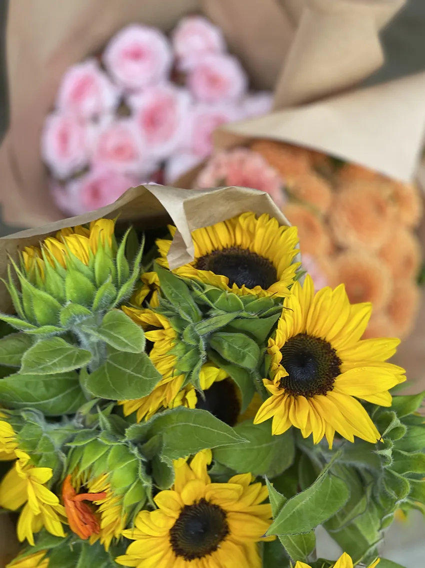 Duo/Trio of Autumn flowers (2-3x bunches) - Image 3