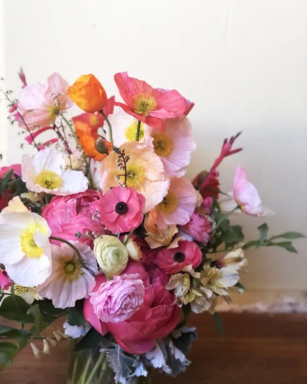 Peony workshop + high tea at our farm Spring 2026
