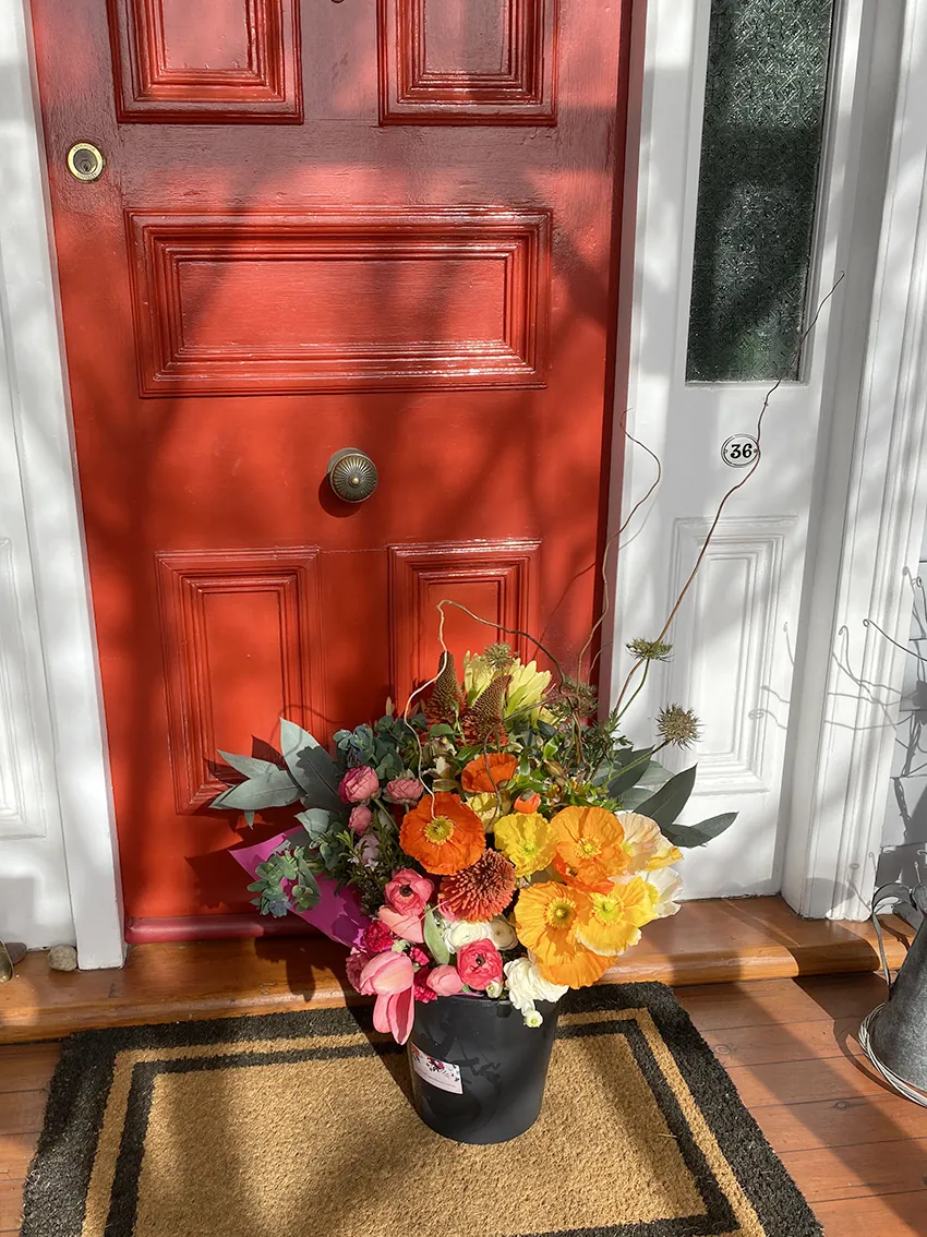 Bucket of Spring flowers - Image 5